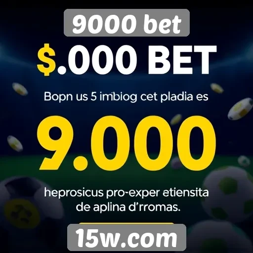 Ofertas de bônus e promoções na 9000 bet